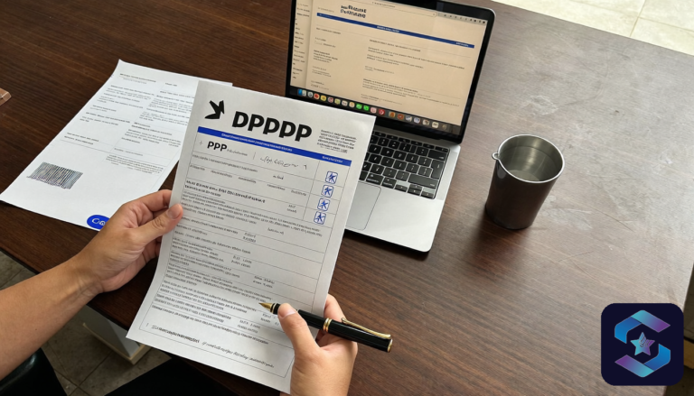 DPDP Act 2023 compliance India - business owner reviewing data consent forms, Sirius Star Enterprise Technologies