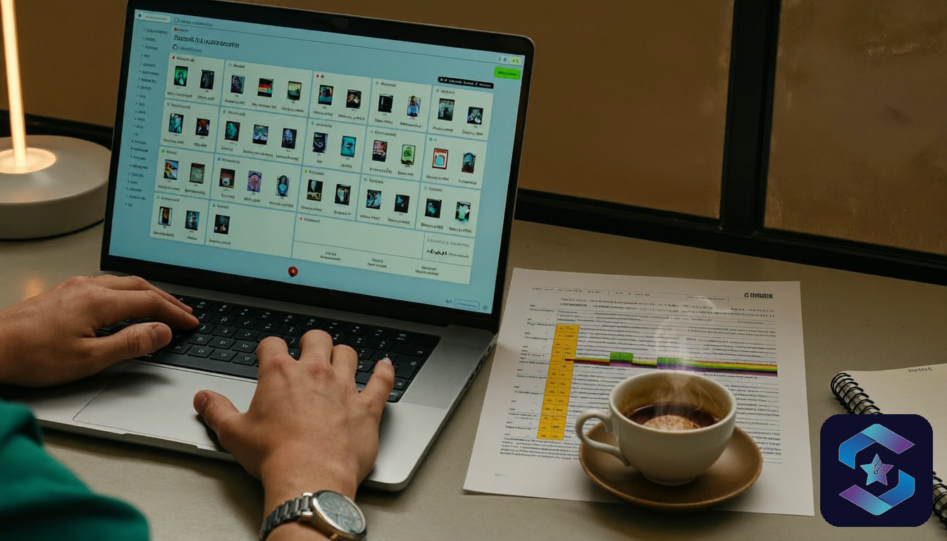 How to choose MDM India - IT decision maker comparing MDM dashboards on laptop, Sirius Star Enterprise Technologies