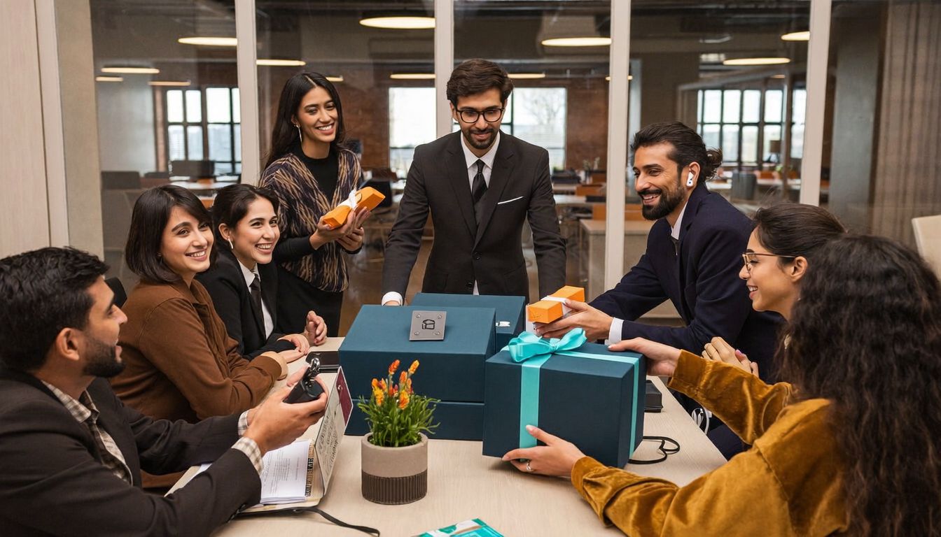Sirius Star Mumbai dispatch floor packing branded corporate gifts for nationwide delivery