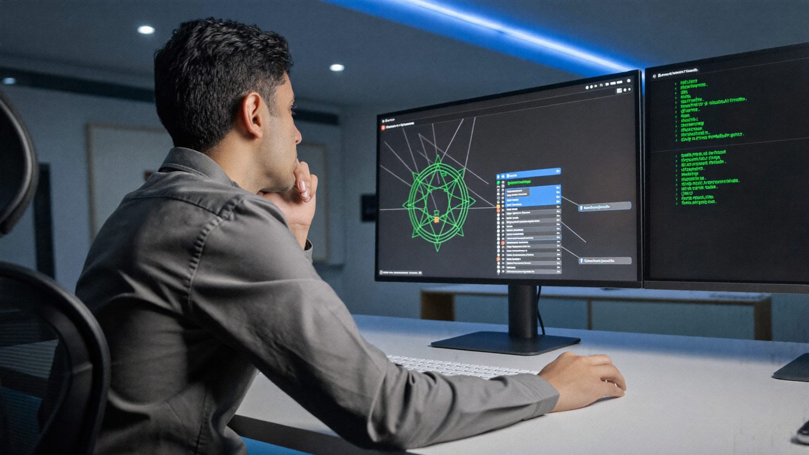Microsoft Defender for Business dashboard monitored by Indian analyst at Mumbai security operations desk Sirius Star