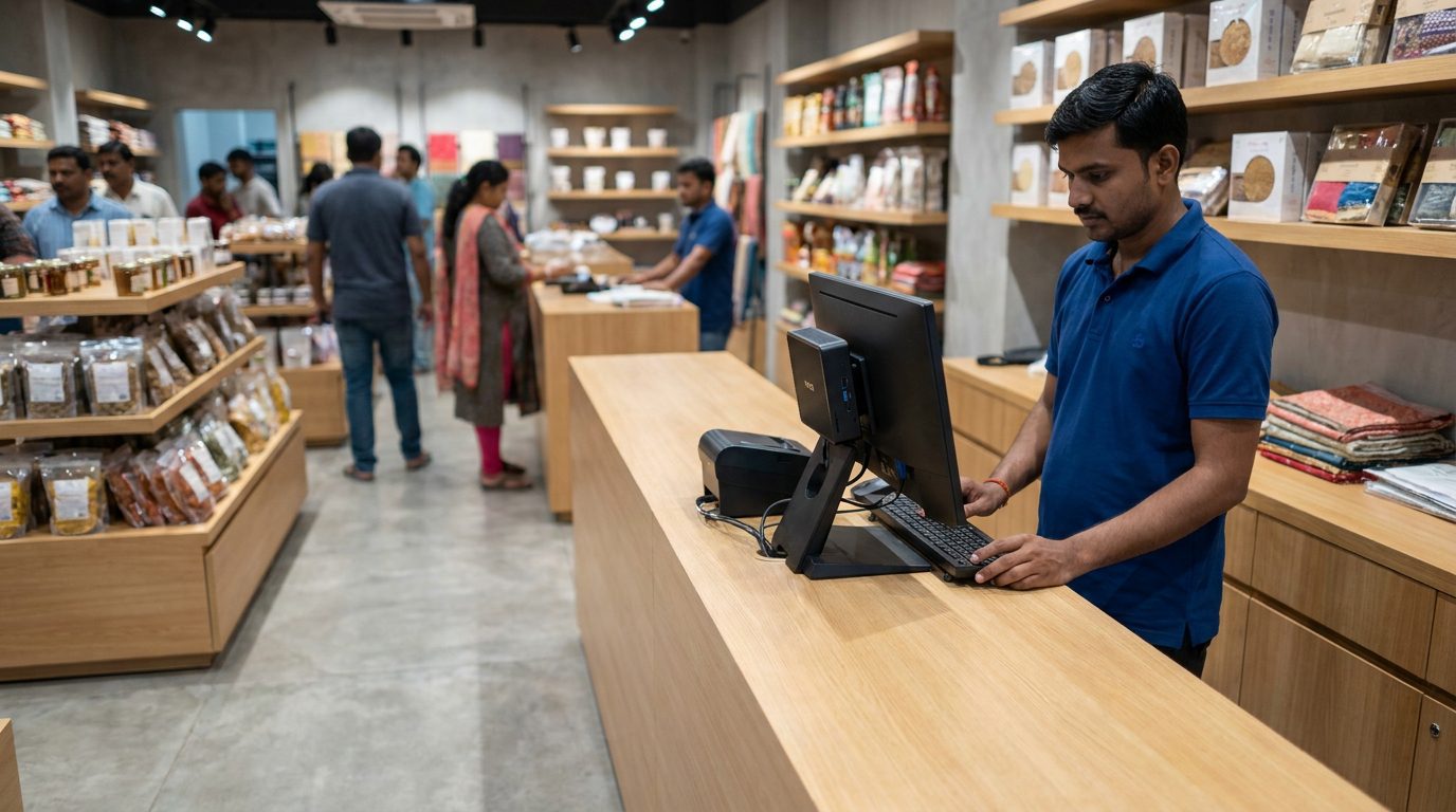 ECS Mini PC India Sirius Star Liva retail signage