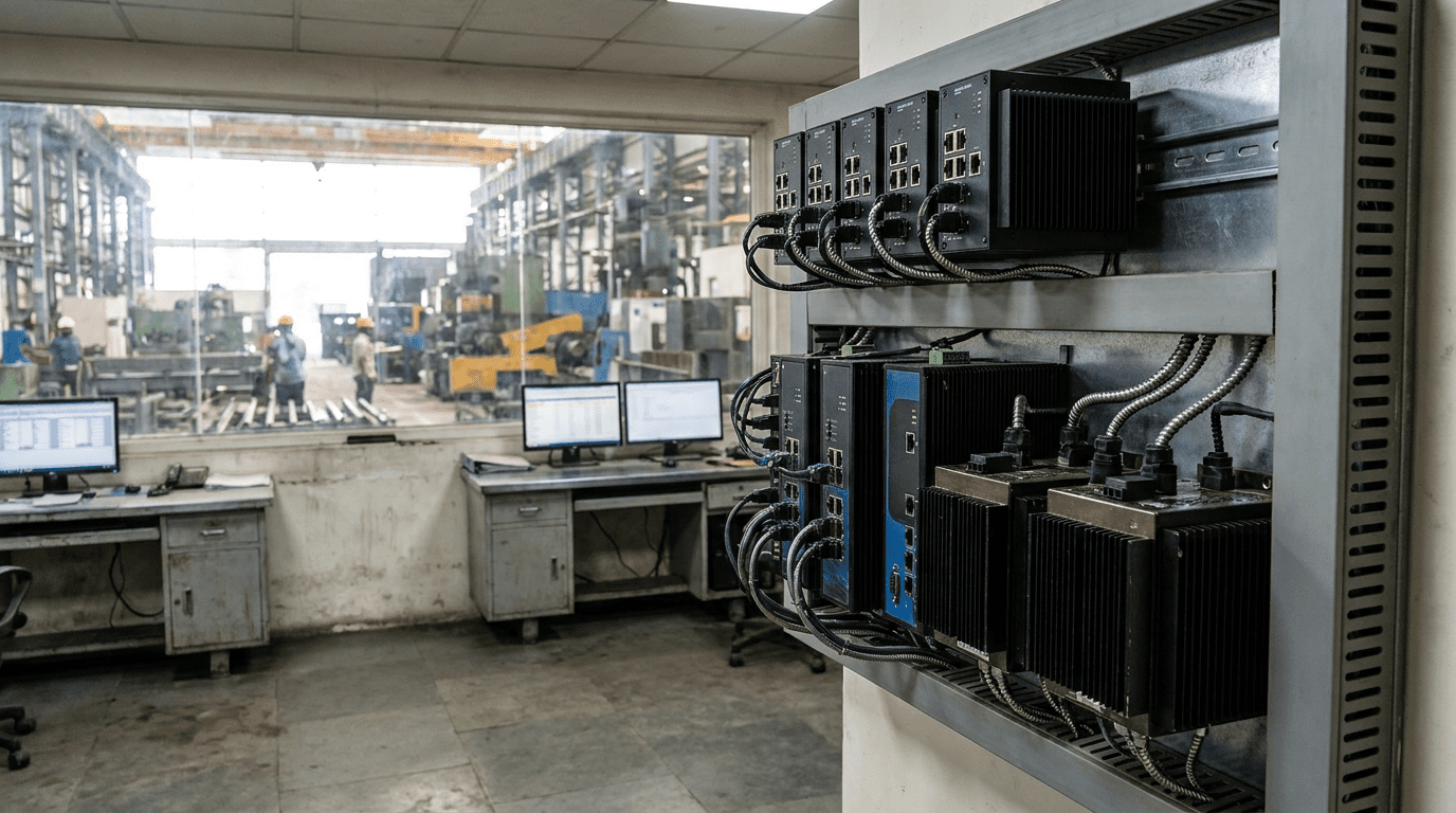Hirschmann industrial networking India plant control room Sirius Star