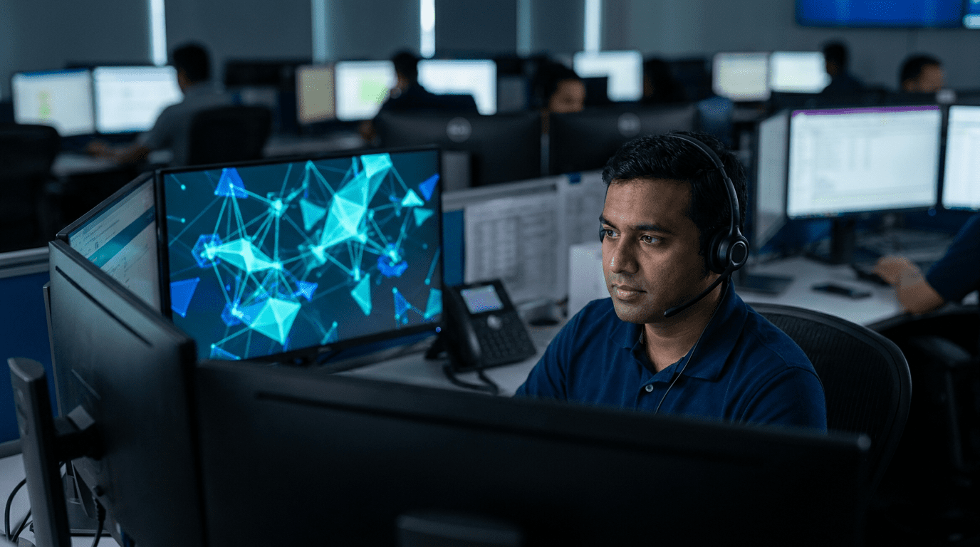 Motadata AIOps India NOC analyst workstation Sirius Star