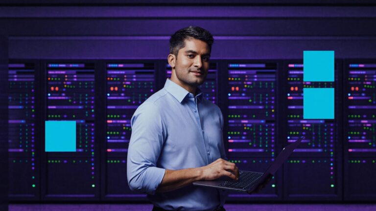 Indian backup engineer at Mumbai data centre during Sirius Star Veeam onboarding