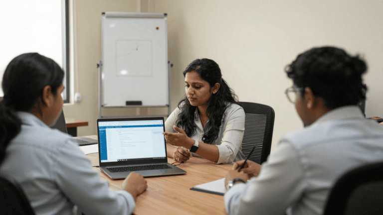 IT security lead reviewing a unified office and remote access policy with a bank vendor risk team, Sirius Star.